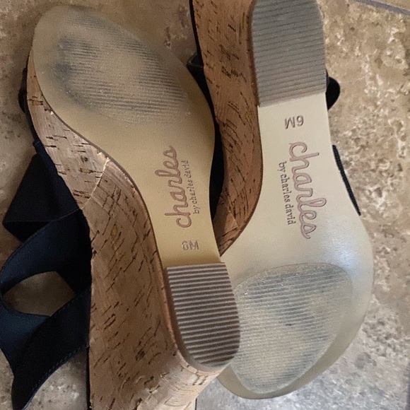 Charles by Charles David - wedge sandal 6M - Picture 4 of 5